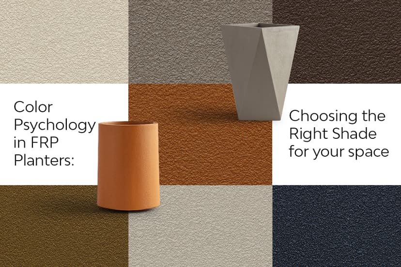 Colour Psychology in FRP Planters: Choosing the Right Shade for Your Space