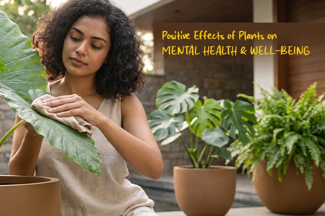 How Plants Positively Affect Mental Health and Well-Being