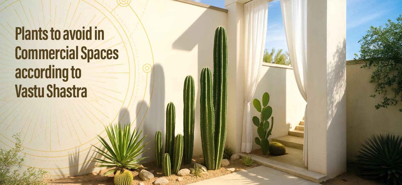 Plants to Avoid in Commercial Spaces According to Vastu Shastra