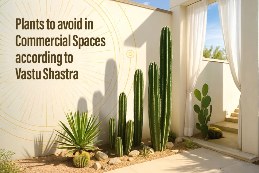 Plants to Avoid in Commercial Spaces According to Vastu Shastra