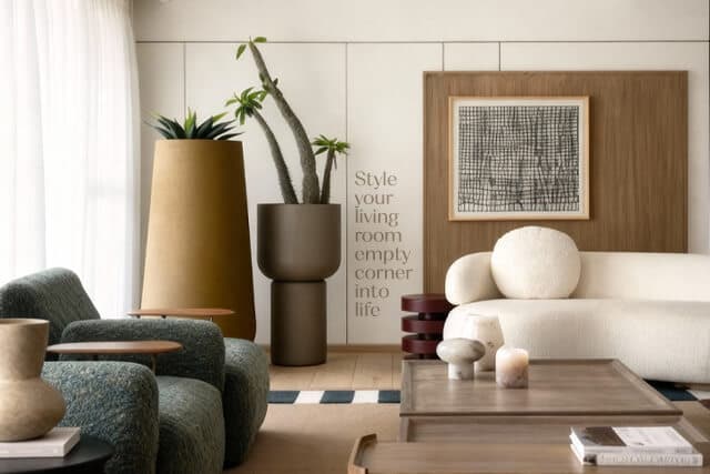 Style your Living room corner