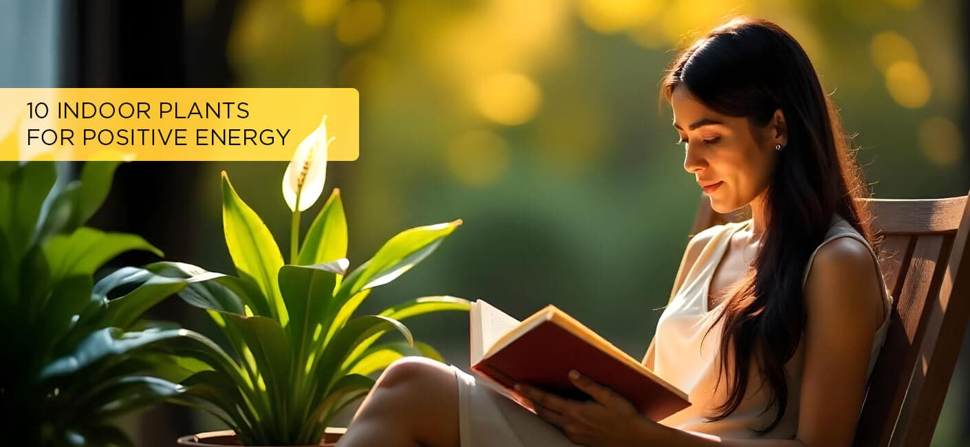 indoor plants for positive energy
