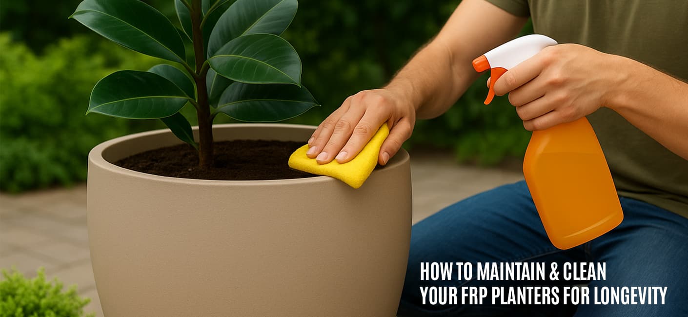 Maintain frp planters